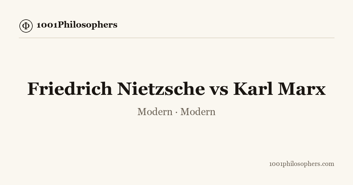 Karl Keys Friedrich Nietzsche vs Karl Marx: Key Differences and Comparison ...